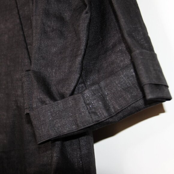 SS16 MAISON MARTIN MARGIELA LINEN TRENCH COAT 52 - Picture 6 of 12